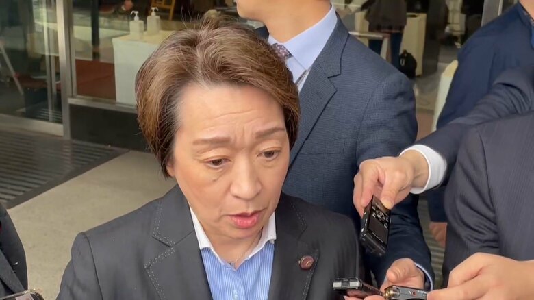 橋本聖子参院議員　2月1日