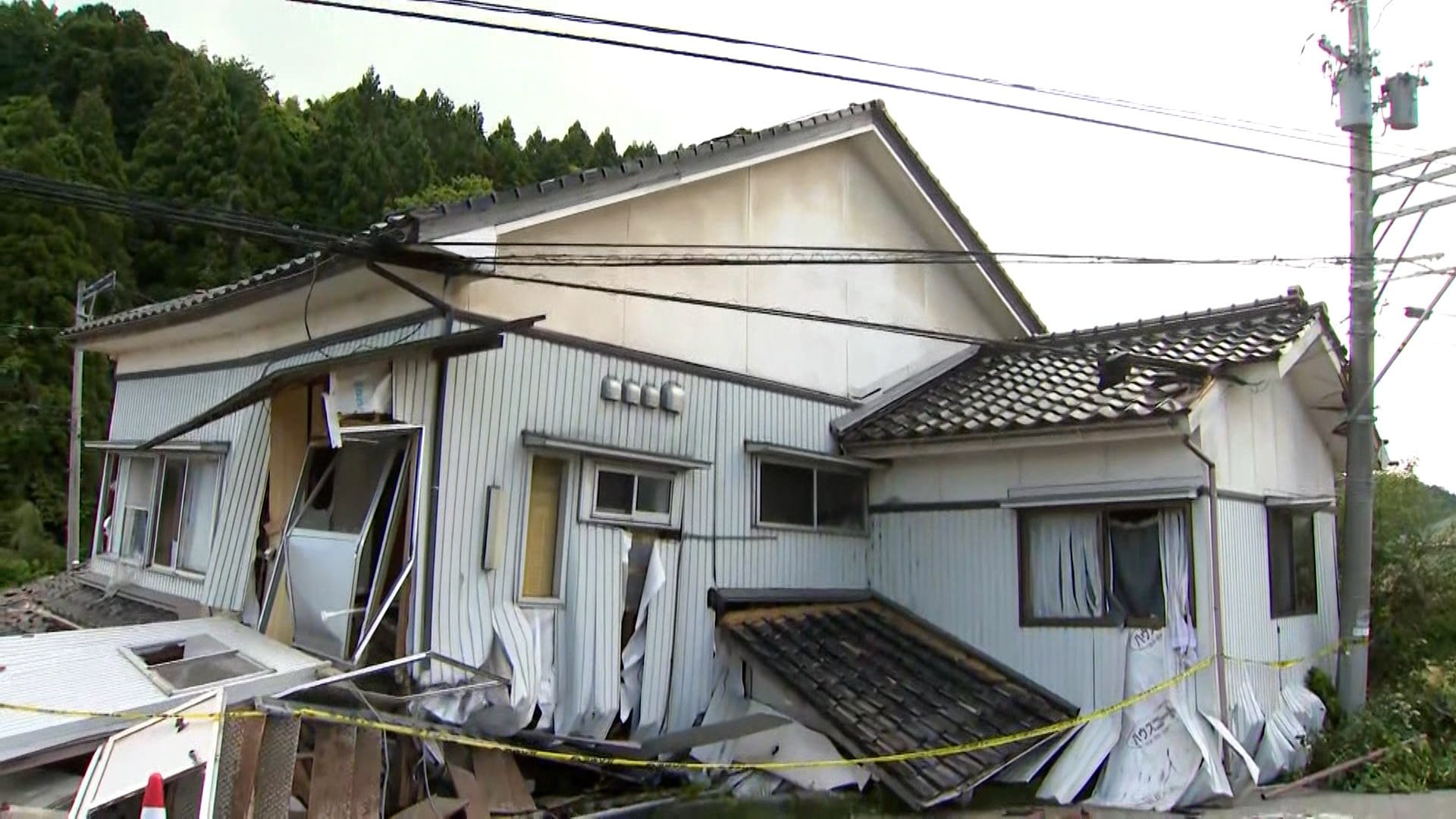 石川・能登地方で再び震度5強の地震　5棟倒壊 1人大けが