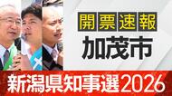 【開票速報】新潟知事選　加茂市・開票率100％　花角氏が土田氏・安中氏に大差