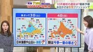【菅井さんの天気予報 1日(木)】北海道の上空に11月中旬並みの強い寒気！山からは雪便り…札幌の季節カレンダーも
