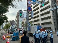 【速報】ガス管損傷しガス漏れ…ボーリング調査中に接触か…近くの児童館にいた60人が小学校の体育館に避難…けが人なし〈北海道札幌市北区〉