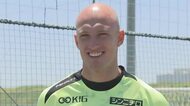 ファジアーノ岡山ＧＫ・スベンド ブローダーセン選手にサッカーＪ１リーグ・６月のベストセーブ賞【岡山】