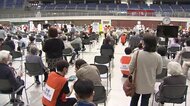 北九州市で集団接種 12日は約7000人 無料送迎バスも 6月末まで運行予定