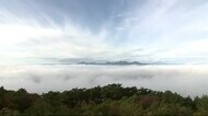 岩山展望台から雲海 雲海発生の気象条件は…<岩手・盛岡市>