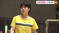 全国高校選抜女子ダブルス準優勝ペアがシングルスで頂上決戦 岡山県高校バドミントン春季大会【岡山】