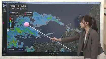 29日以降もまとまった雨予想　再び大雨の恐れ　氷見市では月間平均の2.5倍超の雨量【ソラをライブ】