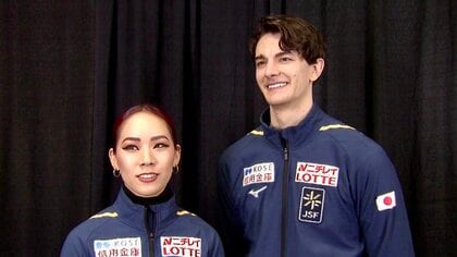 小松原美里・尊組、高地の環境は「トレーニングしてきたので怖くない」コロナ禍18カ月間練習した場所で挑む四大陸選手権