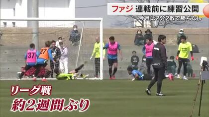 サッカーＪ１「ファジアーノ岡山」横浜Ｆ・マリノスとのホーム戦を前に練習公開【岡山】