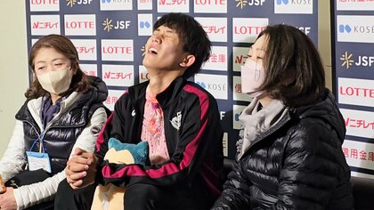 全日本出場を決めキスクラで涙を見せた