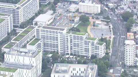 マンション11階付近から5歳男児転落　意識不明の重体　東京・北区赤羽台