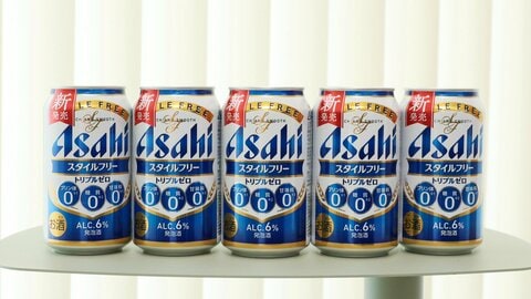 発売1カ月で1000万本突破　なぜ「アサヒスタイルフリー トリプルゼロ」はヒットしたのか　拡大する糖質オフ・ゼロ系ビール類市場の今