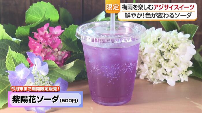 レモン汁を入れることが色に変化が
