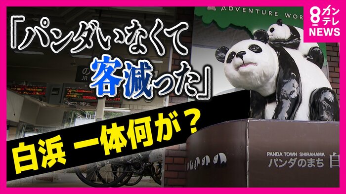 パンダが町を去って2カ月