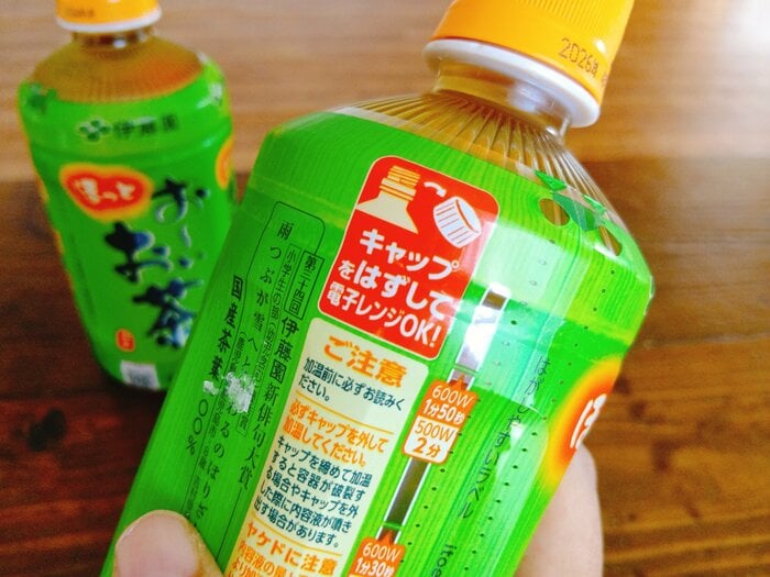 レンチンOKの表示があるものはあたためて湯たんぽ代わりに