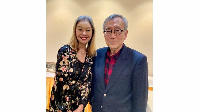 筆者・阿部と秋葉氏（2026年1月撮影）