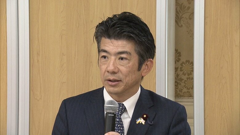 自衛官の歌唱「党大会よいなら個人のパーティーは」　中道・重徳氏　「呼びたい議員いくらでもいる」自民に苦言｜FNNプライムオンライン
