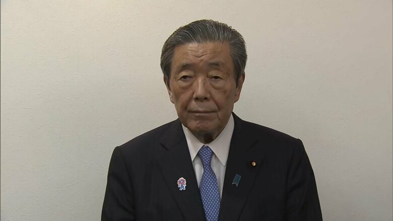 4回目の日米協議を受け「国益にかなう交渉を揺るぎなく」自民・森山氏　「ウィンウィンの関係の関税制度を」｜FNNプライムオンライン