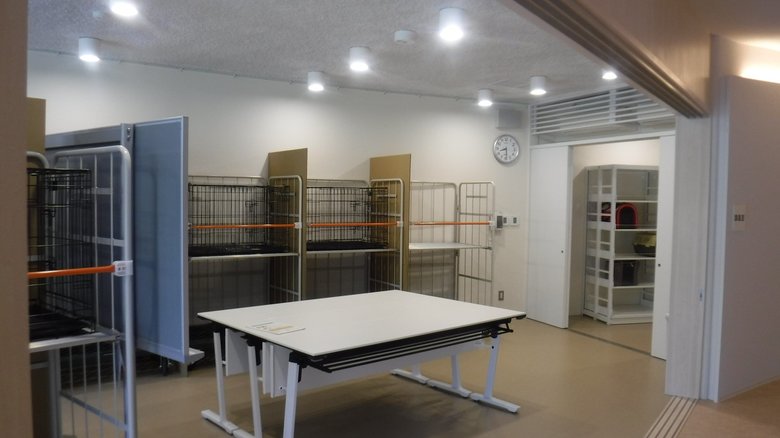ペット避難エリア(提供:熊野町)