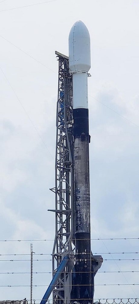 スペースX社のロケット:ファルコン9(画像提供:SPACE NTK)