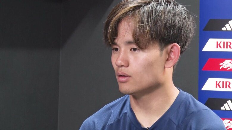 代表戦に自信を見せる久保。