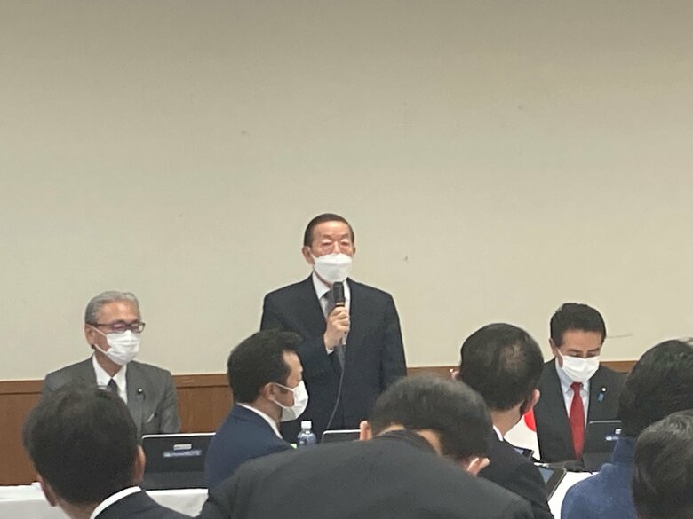 台北駐日文化代表処の謝長廷代表