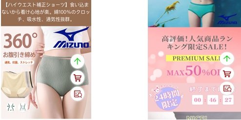 消費者庁が公開した偽サイト