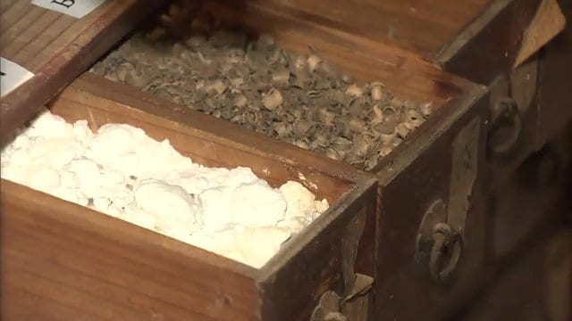 残されていた当時の漢方薬