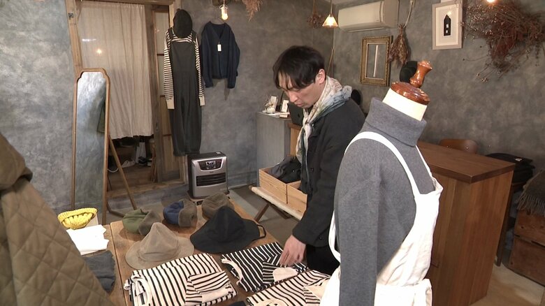洋服店を営む船木一人さん（45）