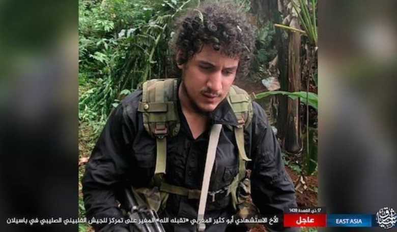 「イスラム国」が公開したモロッコ人自爆テロ犯（フィリピン・2018年）