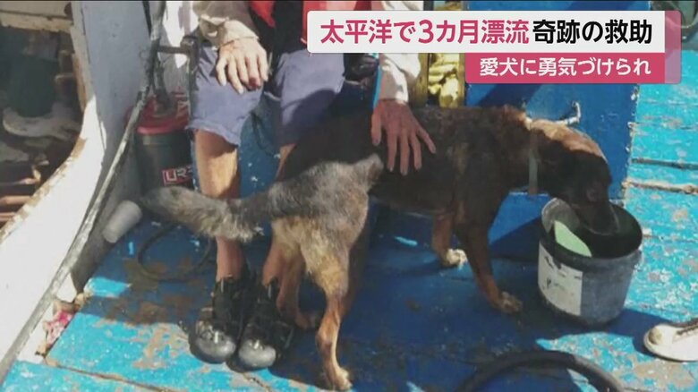 陸地での最初の食事は「マグロ寿司」とジョーク交えてマグロ漁船に感謝しているという