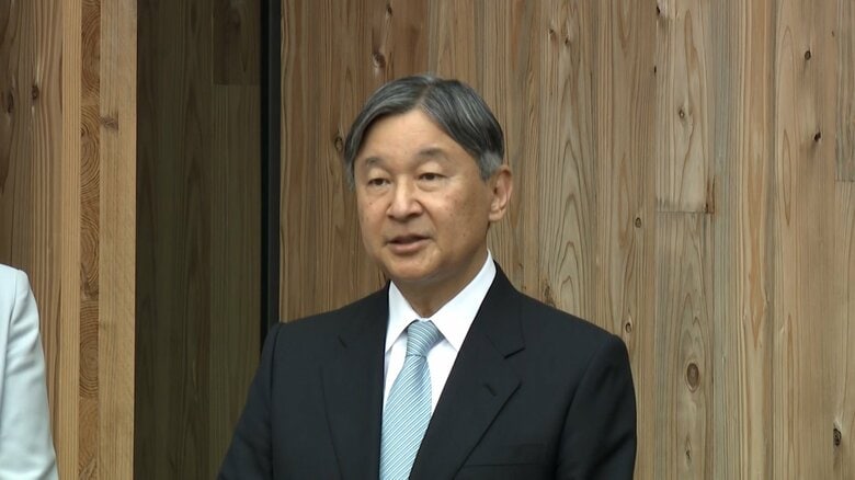 「日本館」を視察される天皇陛下（2025年4月11日）