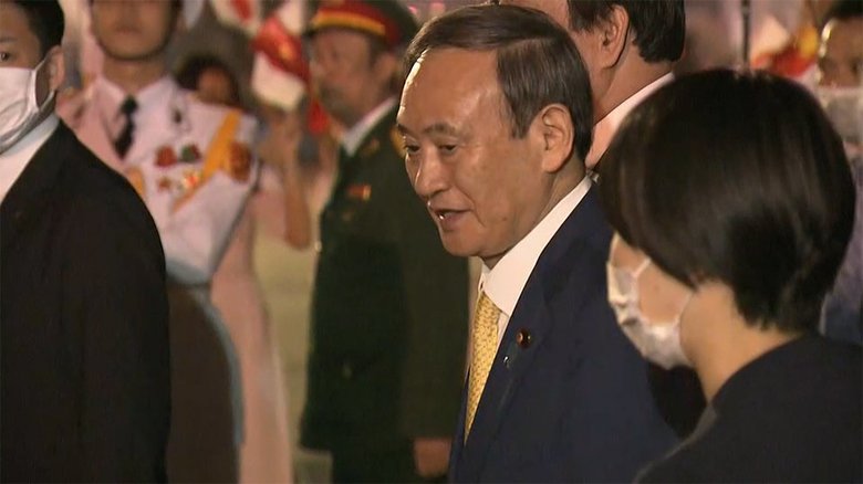 菅首相 ベトナム訪問 きょう首脳会議へ