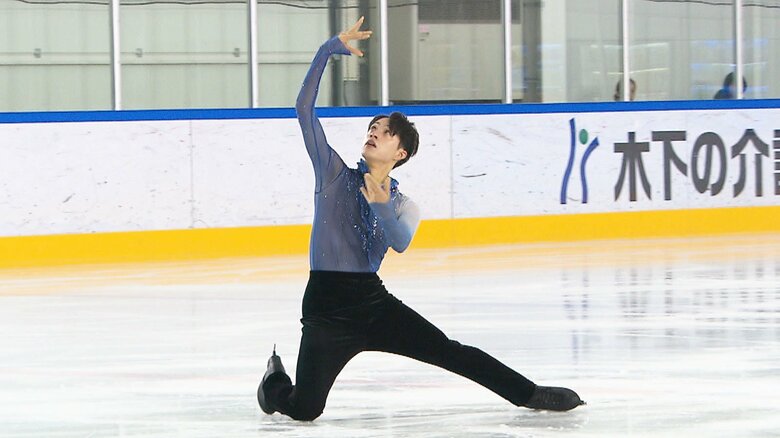 トリプルアクセルを決めた片伊勢武アミンのショート（近畿選手権）