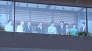 新年一般参賀に6万人　天皇ご一家、上皇ご夫妻、秋篠宮ご一家が5回、宮殿のベランダに　“親子”三代全員が揃うのは初