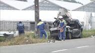 群馬・高崎市の駐車場で血まみれの28歳女性が死亡　目撃された黒い車追うも埼玉・深谷市で電柱に衝突した車から事故死した男性　関連を捜査