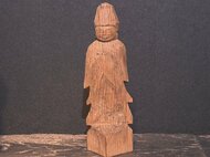 円空作の観音像はお値段1200万円…絵画や茶道具などの美術作品の展示即売会 約3千点が一堂に 名古屋