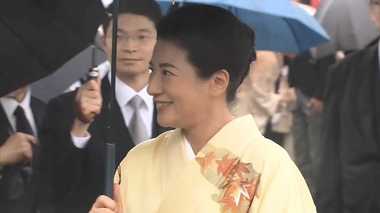 “平成最後”の園遊会…「大変ですね。雨で」雅子さま15年ぶり最後までご出席