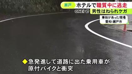 ホテルから通報「24時間以上滞在する客が…」警察が職質中だった20代位の男 車で急発進し男性をひき逃げして走り去る
