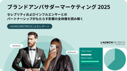 LAUNCHMETRICS データ&インサイトレポート「ブランドアンバサダーマーケティング2025」を公開