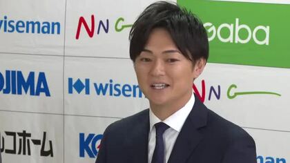 いわてグルージャ盛岡　菅野航新オーナーが会見　Ｊ3復帰へ決意語る　岩手県盛岡市