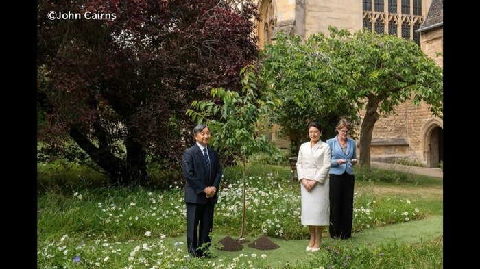 天皇皇后両陛下による記念植樹（2024年）