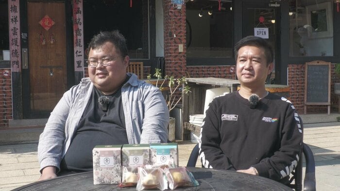 金門島から中国へ進出を狙う2人