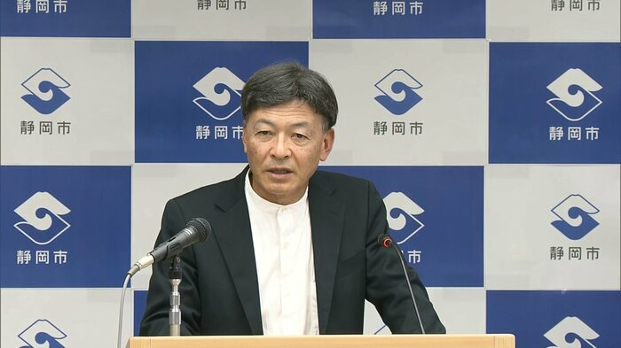 難波市長による会見(10月11日)