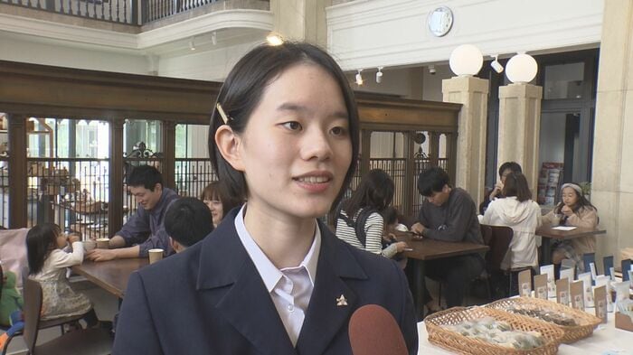 松江北高校2年生・岩本実久さん