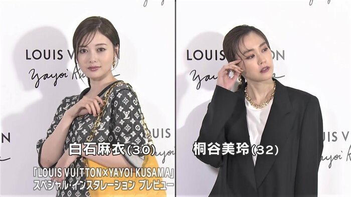 「LOUIS VUITTON × YAYOI KUSAMA」スペシャル・インスタレーション オープニングイベントの模様