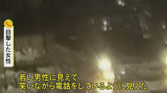 ドライブレコーダーの映像(視聴者提供)