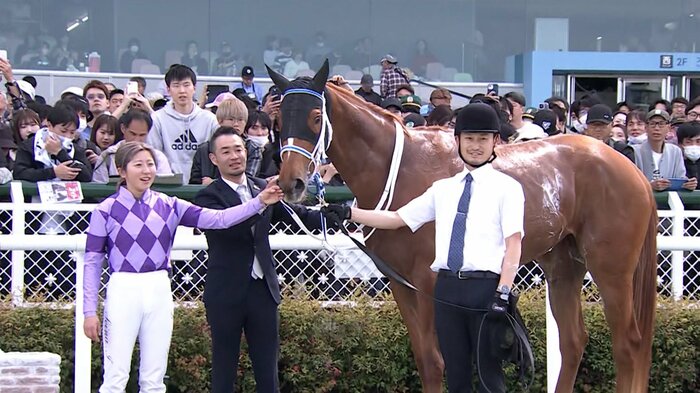 忘れな草賞を制したジュウリョクピエロ
