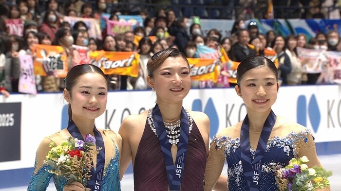 五輪最終選考会となった2025年の全日本で千葉は3位表彰台に