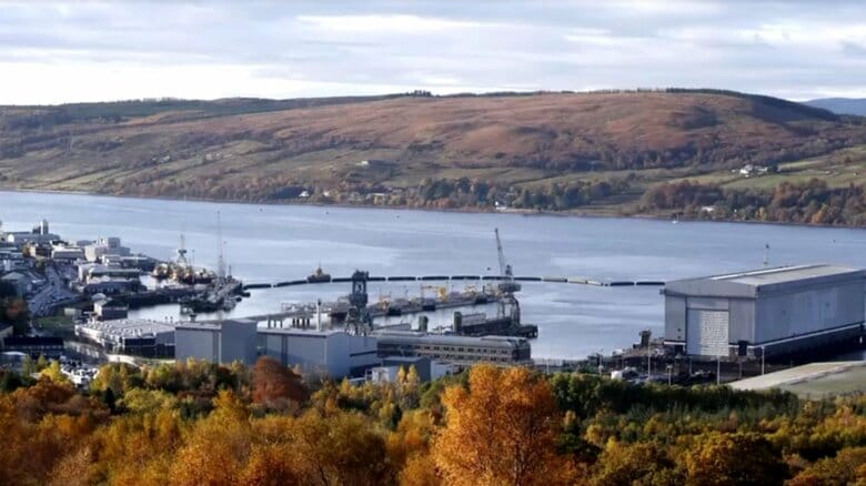 イギリス原潜拠点の海軍基地に不法侵入か　“イラン人の男”ら逮捕　現地メディア「イランのスパイ」か｜FNNプライムオンライン