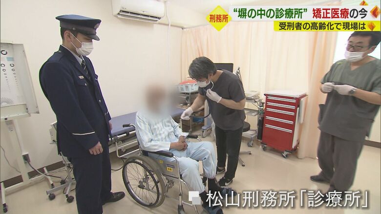 全額国費で賄う刑務所の「矯正医療」 受刑者の高齢化や「拘禁刑」施行で社会復帰の鍵に【愛媛発】｜FNNプライムオンライン